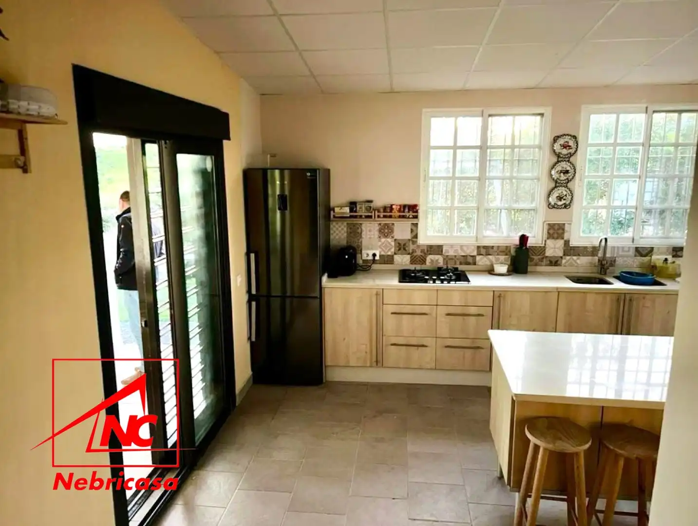 Cocina de Finca rústica en venta en Lebrija con Terraza, Piscina y Amueblado