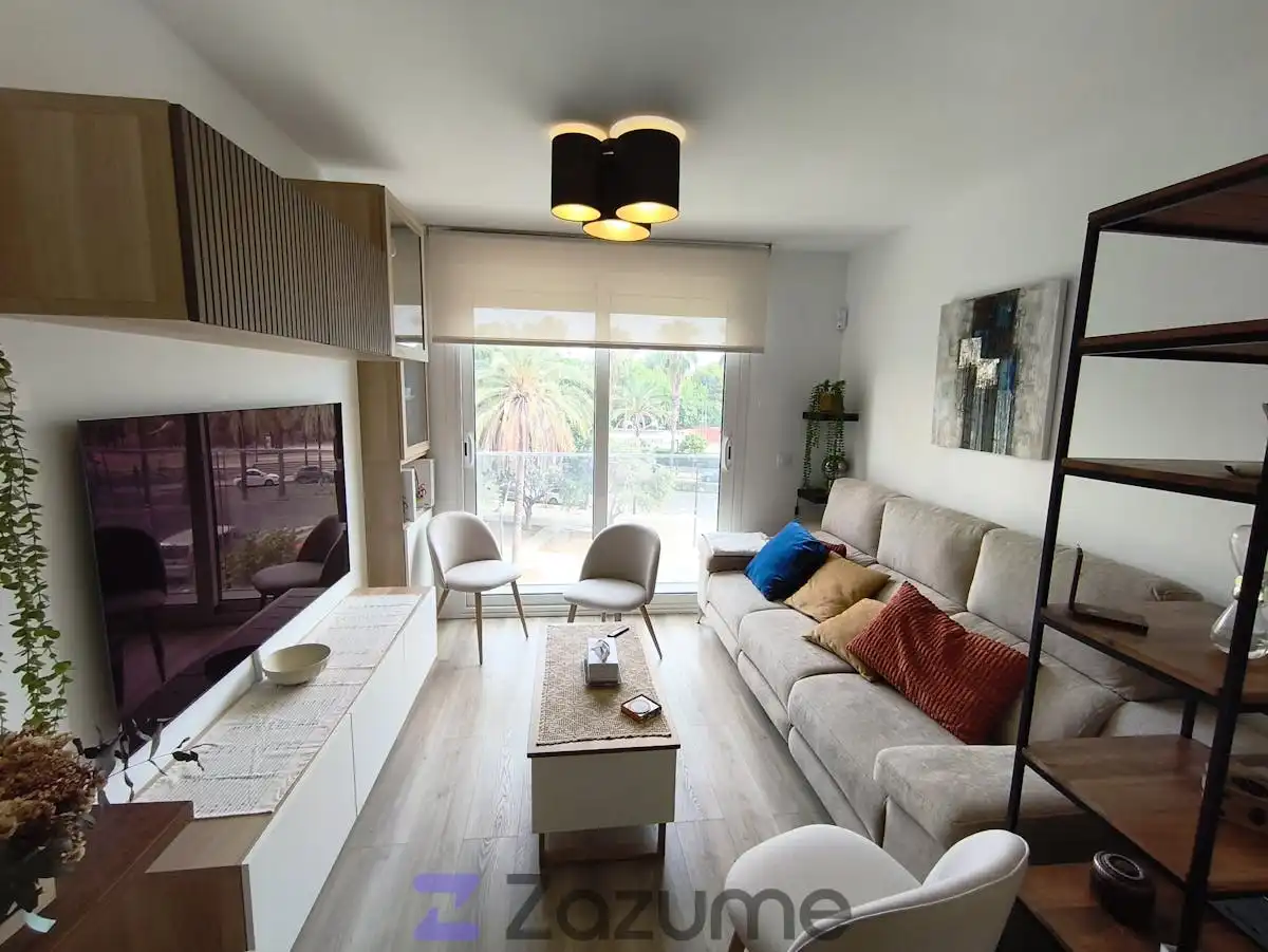 Sala de estar de Piso de alquiler en Valencia con Aire acondicionado, Parquet y Trastero