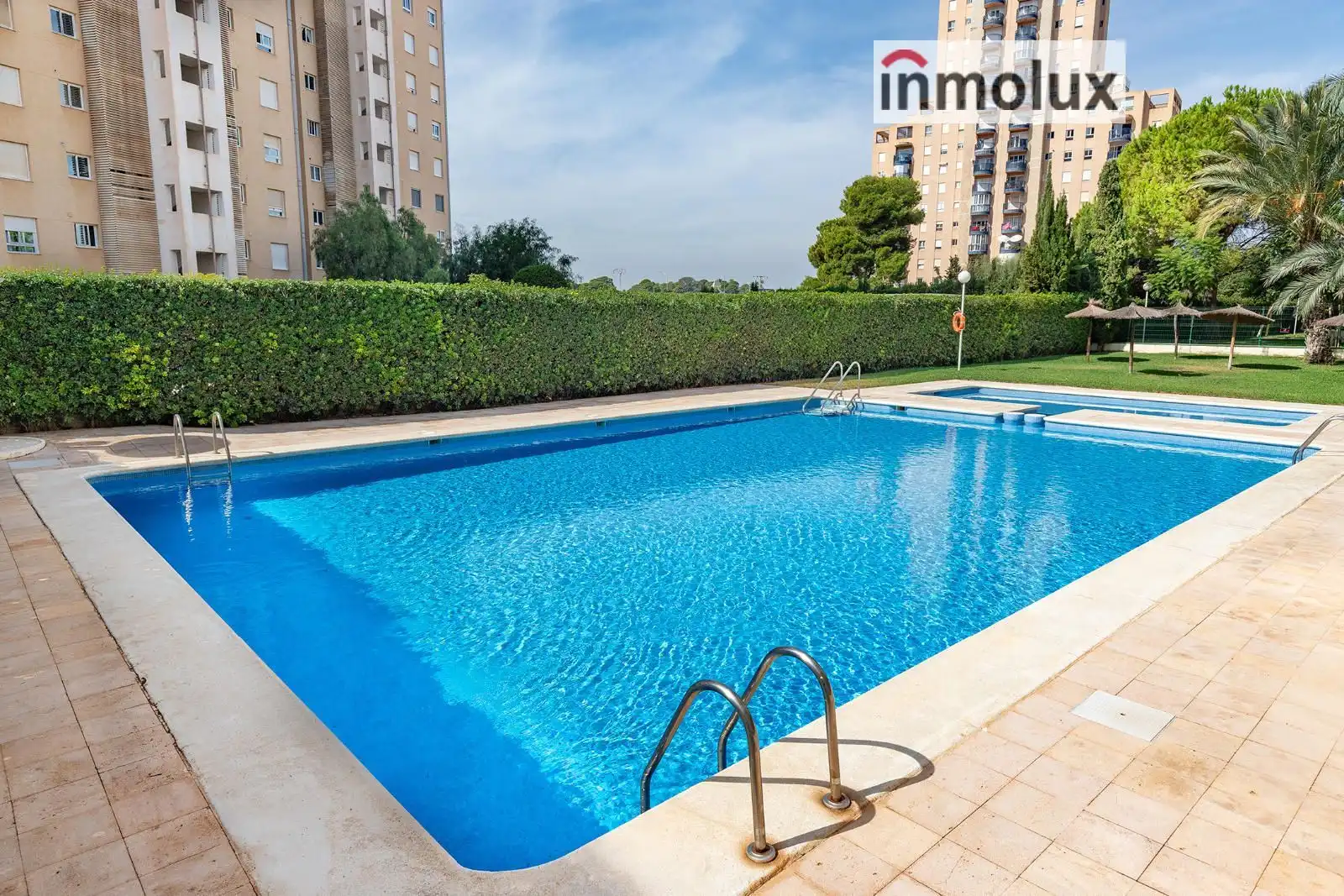 Swimming pool of Flat for sale in Playa Muchavista