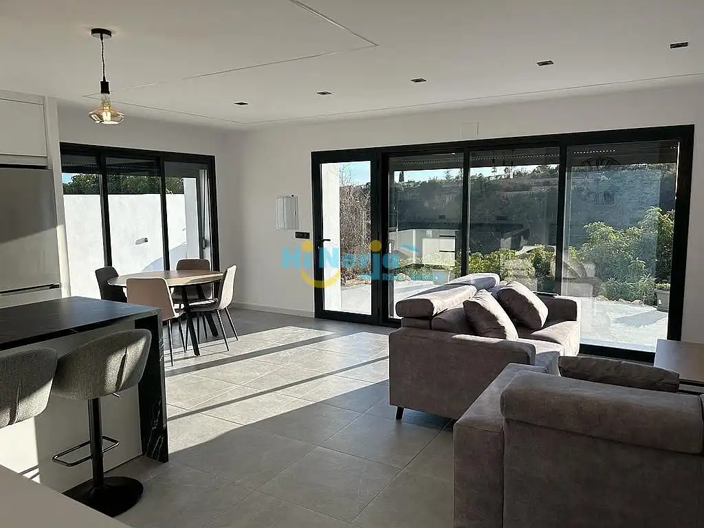 Living room of Houses for rent in Nerja  with Terrace, Swimming Pool and Furnished