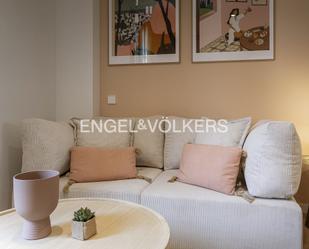 Living room of Apartment to rent in  Barcelona Capital  with Air Conditioner, Heating and Furnished