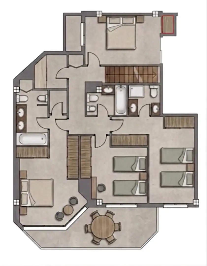Dachboden zum Verkauf in Majadahonda mit Heizung, Terrasse und Abstellraum