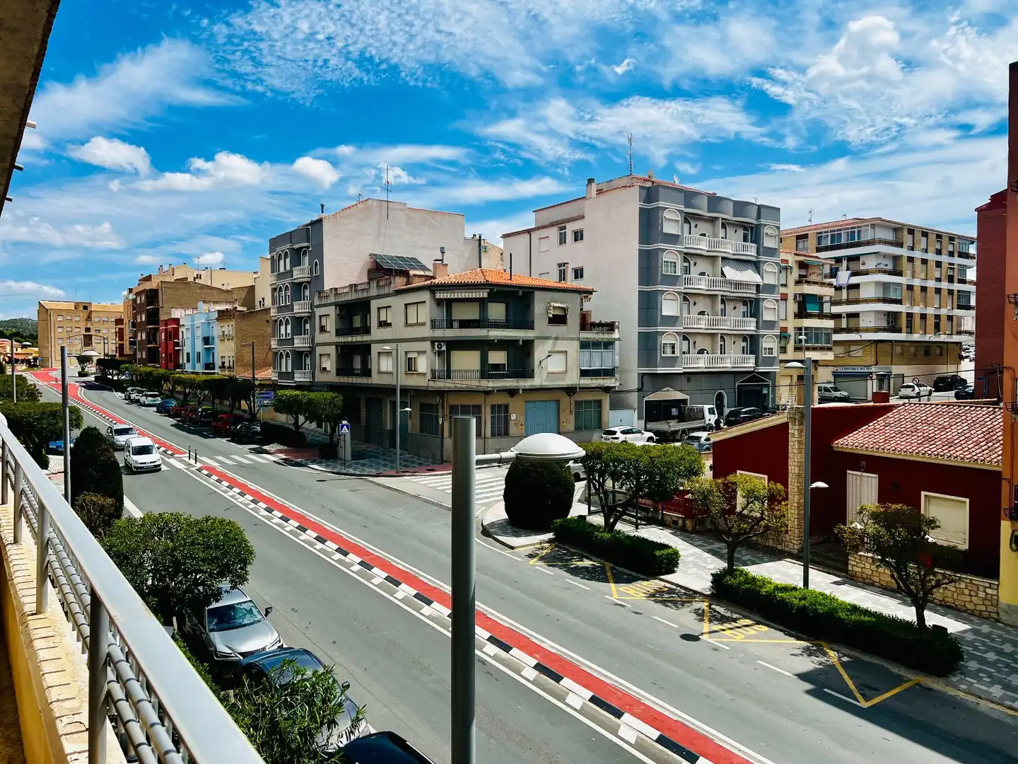 Exterior view of Flat for sale in Biar  with Heating