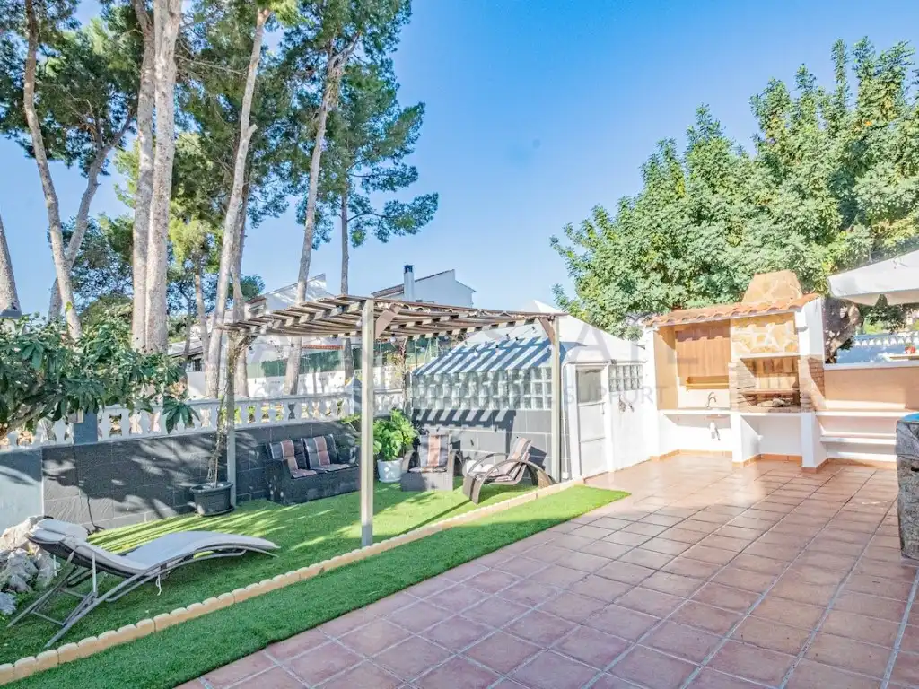 Jardín de Casa adosada en venta en La Nucia