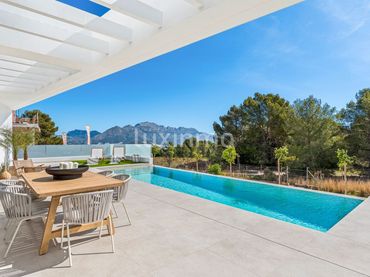Detached house with pool for sale in Balcón de Ponoig - Polop Paradis - Polop Hills