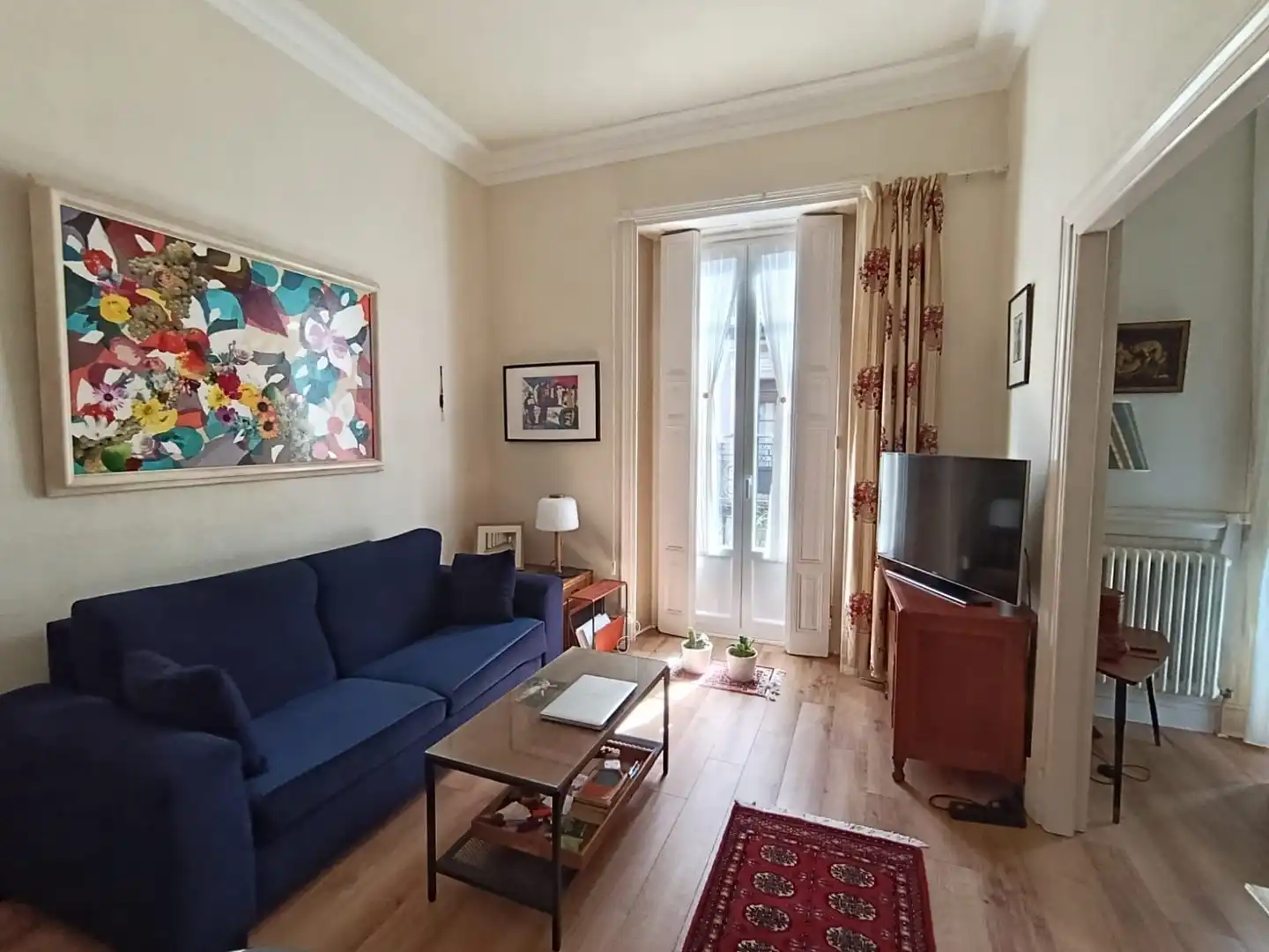Living room of Flat for sale in Bilbao   with Heating and Terrace