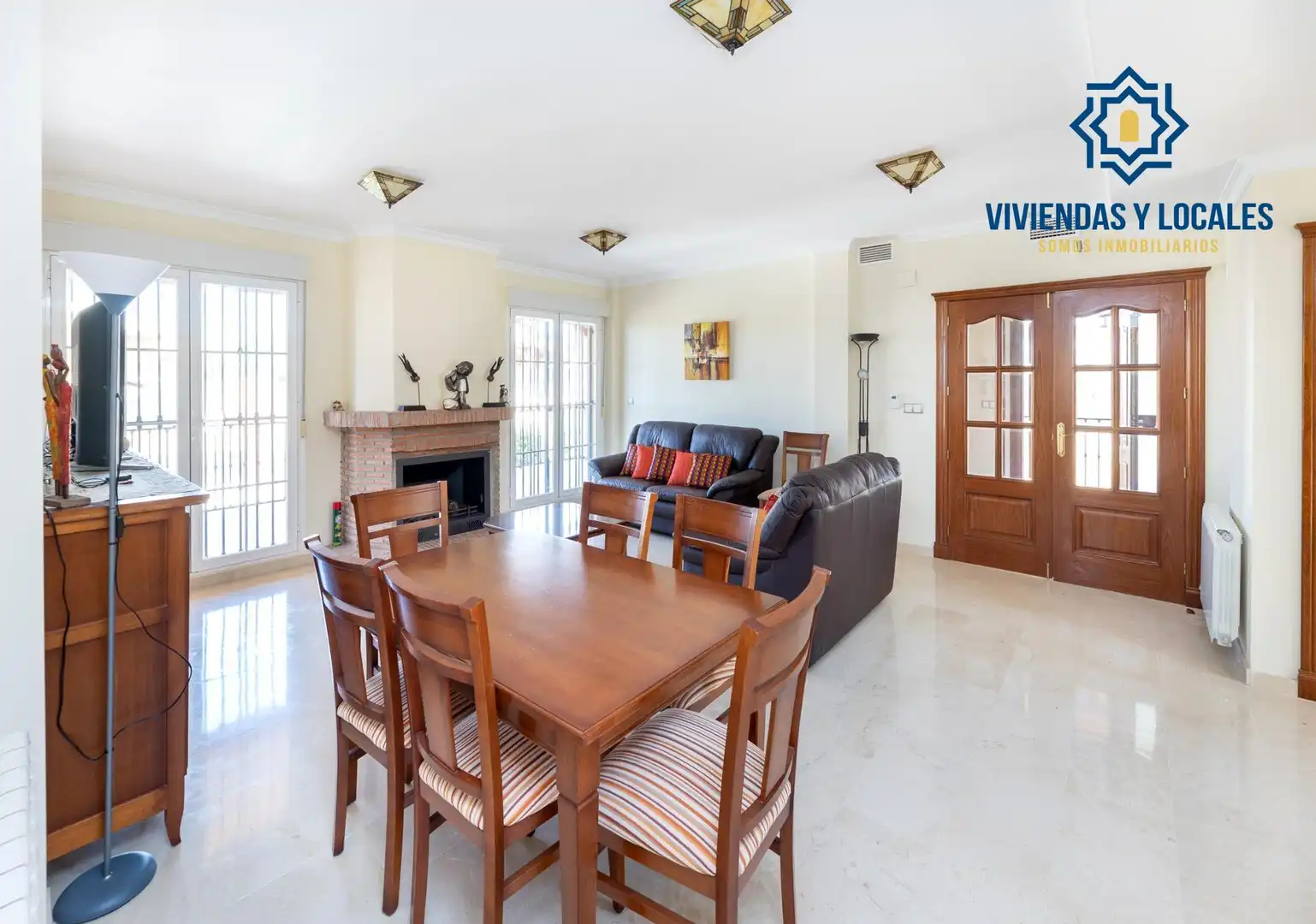 Living room of Houses for sale in Dílar  with Air Conditioner, Heating and Private garden