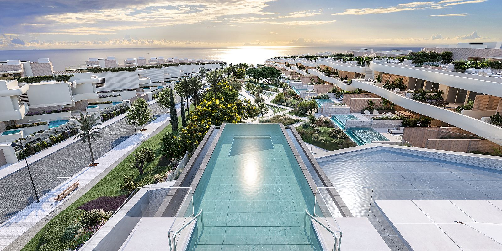 Piscina de Apartament en venda en Marbella amb Aire condicionat, Jardí privat i Terrassa
