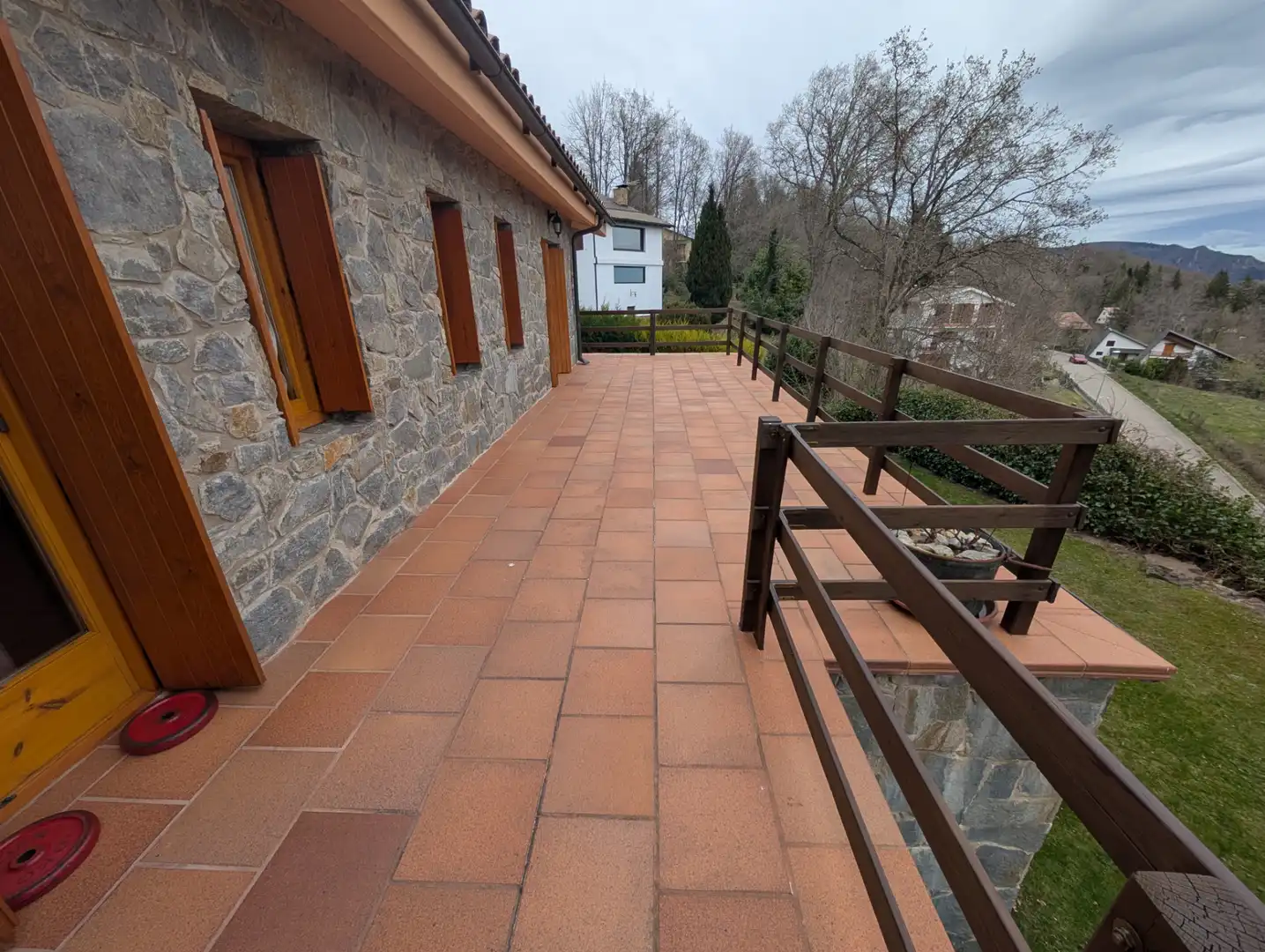 Terrassa de Casa o xalet en venda en Camprodon amb Jardí privat i Terrassa