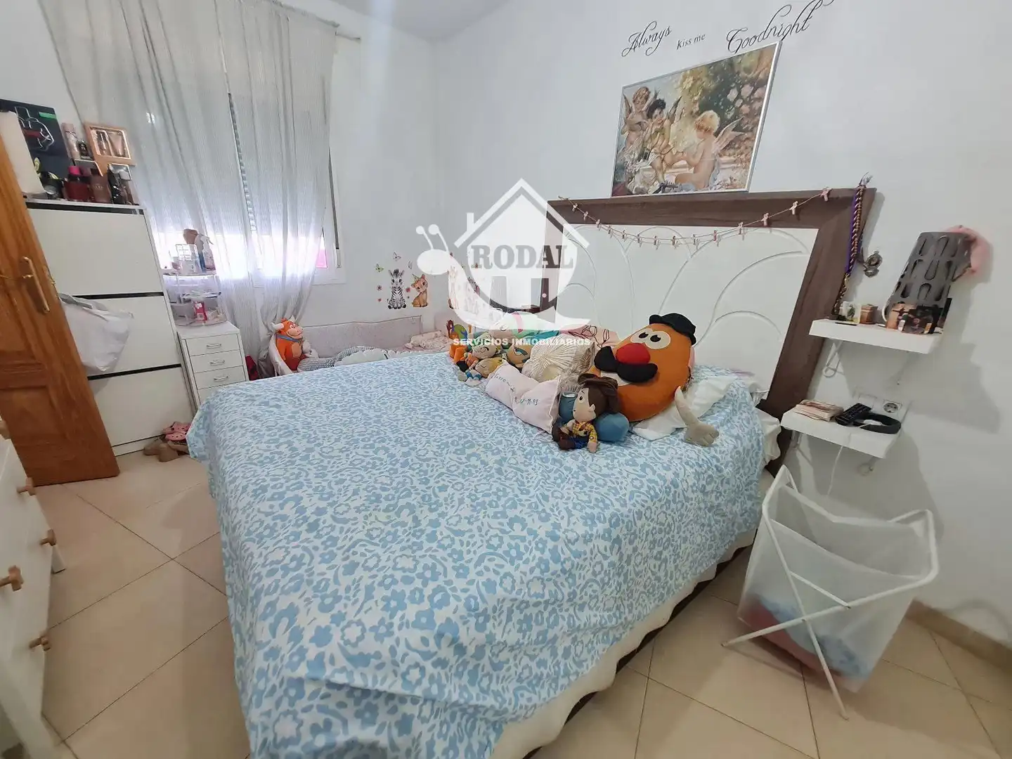 Schlafzimmer von Wohnung zum Verkauf in Huércal de Almería mit Klimaanlage, Heizung und Terrasse