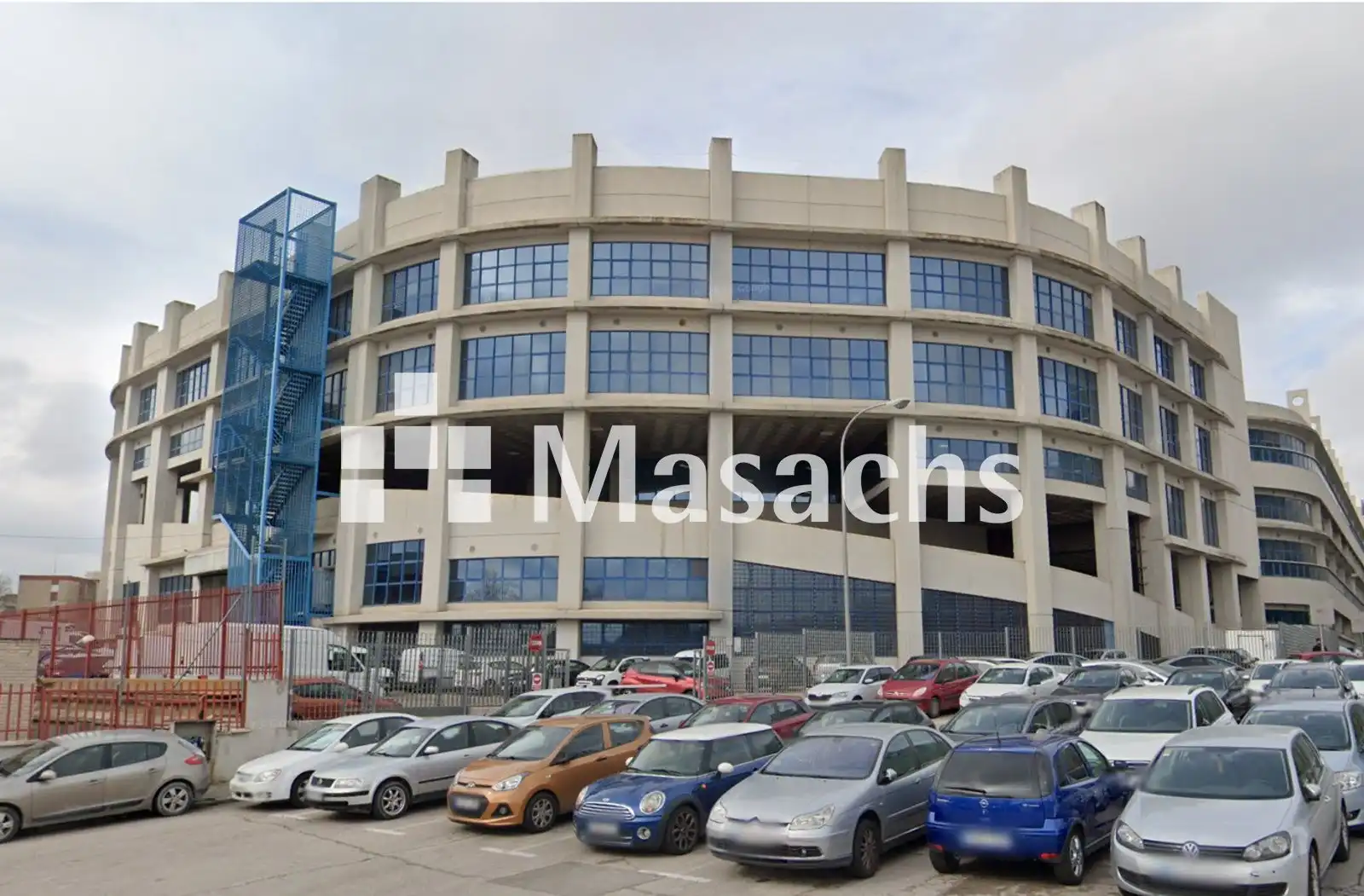 Exterior view of Industrial buildings for sale in Madrid