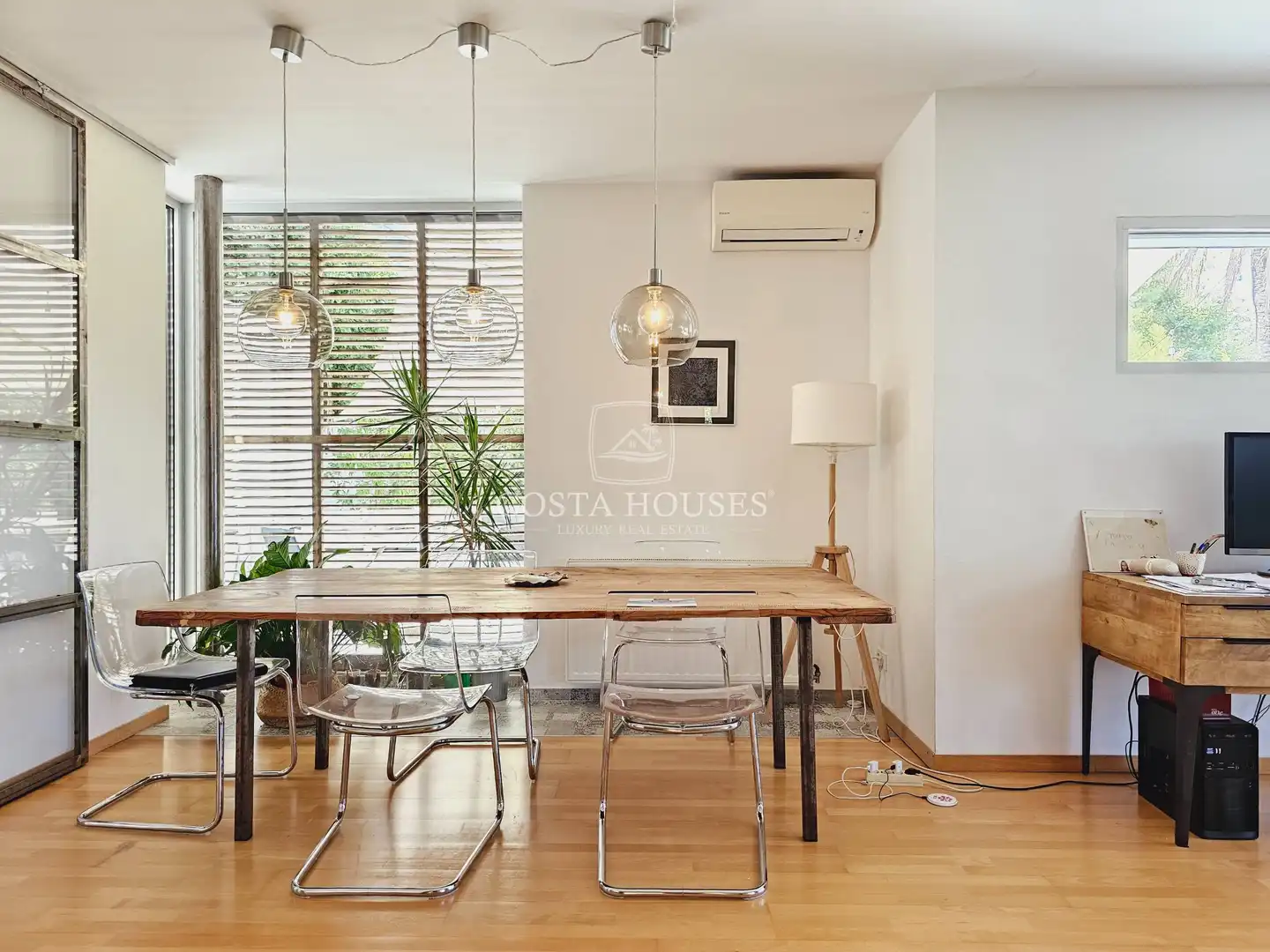 Dining room of Houses for sale in Dénia  with Air Conditioner, Private garden and Terrace