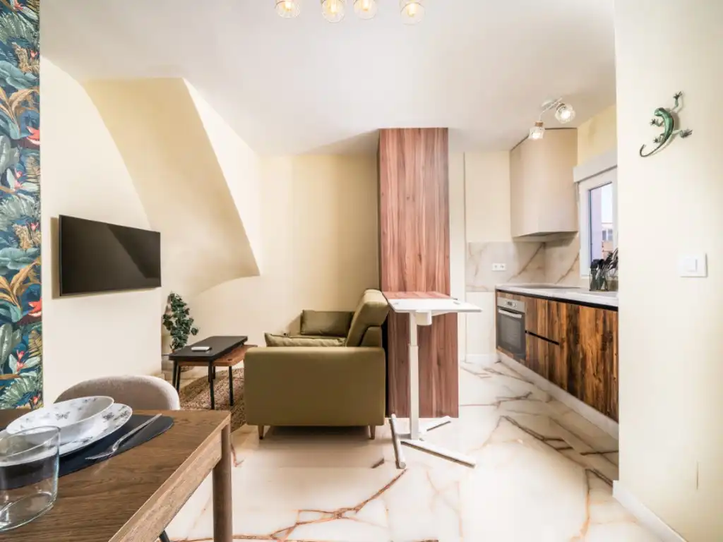 Sala d'estar de Apartament en venda en Torrevieja amb Aire condicionat i Piscina