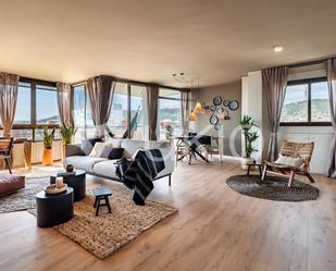 Sala d'estar de Apartament de lloguer en  Barcelona Capital amb Aire condicionat, Calefacció i Terrassa