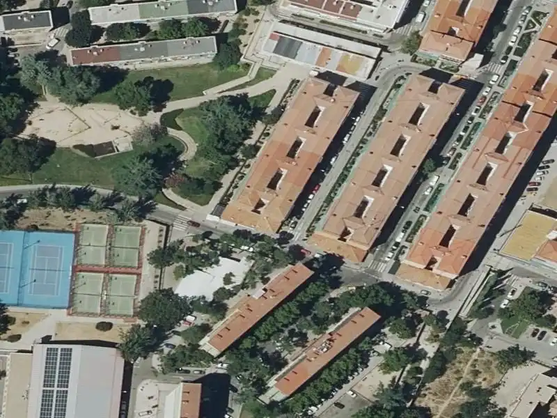Vista exterior de Pis en venda en Madrid