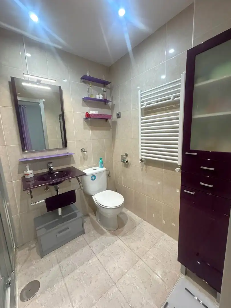 Badezimmer von Wohnung zum Verkauf in Madrid mit Klimaanlage, Heizung und Terrasse