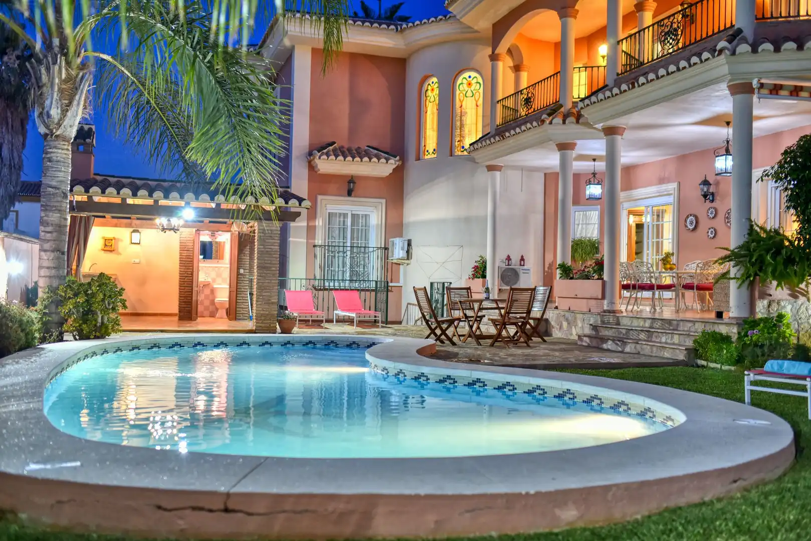 Piscina de Casa o chalet en venta en Alhaurín El Grande con Aire acondicionado, Calefacción y Terraza