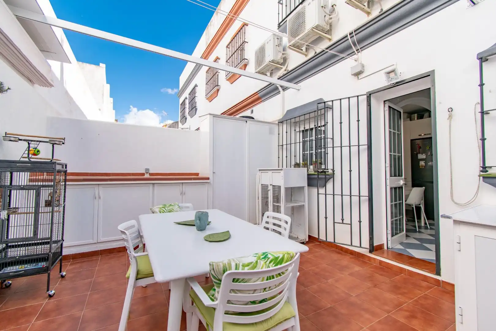 Terrace of Single-family semi-detached for sale in Chiclana de la Frontera  with Air Conditioner, Terrace and Storage room