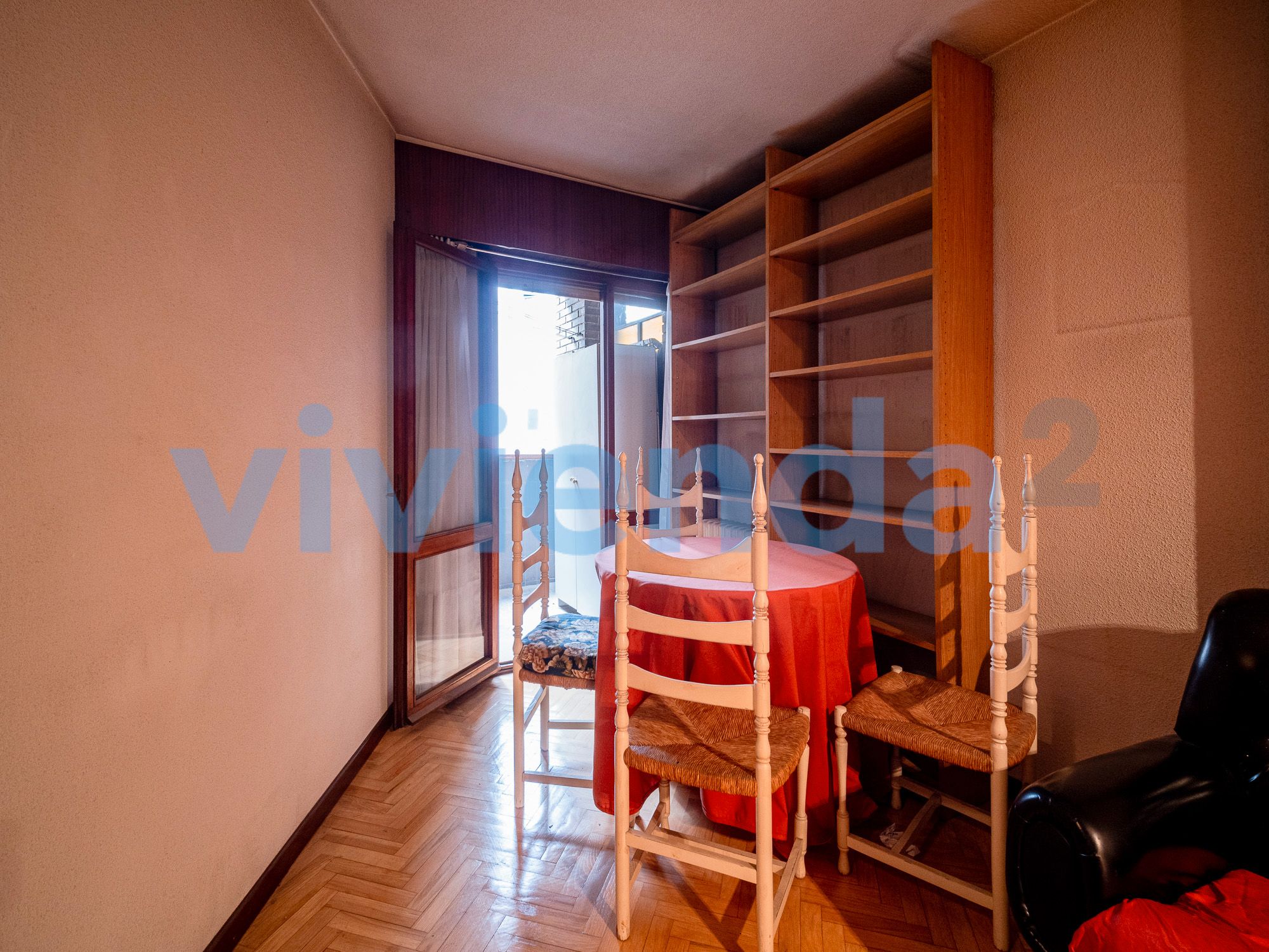 Bedroom of Flat for sale in  Madrid Capital  with Heating, Terrace and Balcony