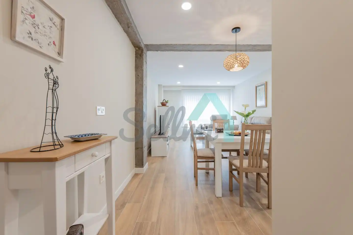Dining room of Flat for sale in Oviedo   with Heating and Furnished