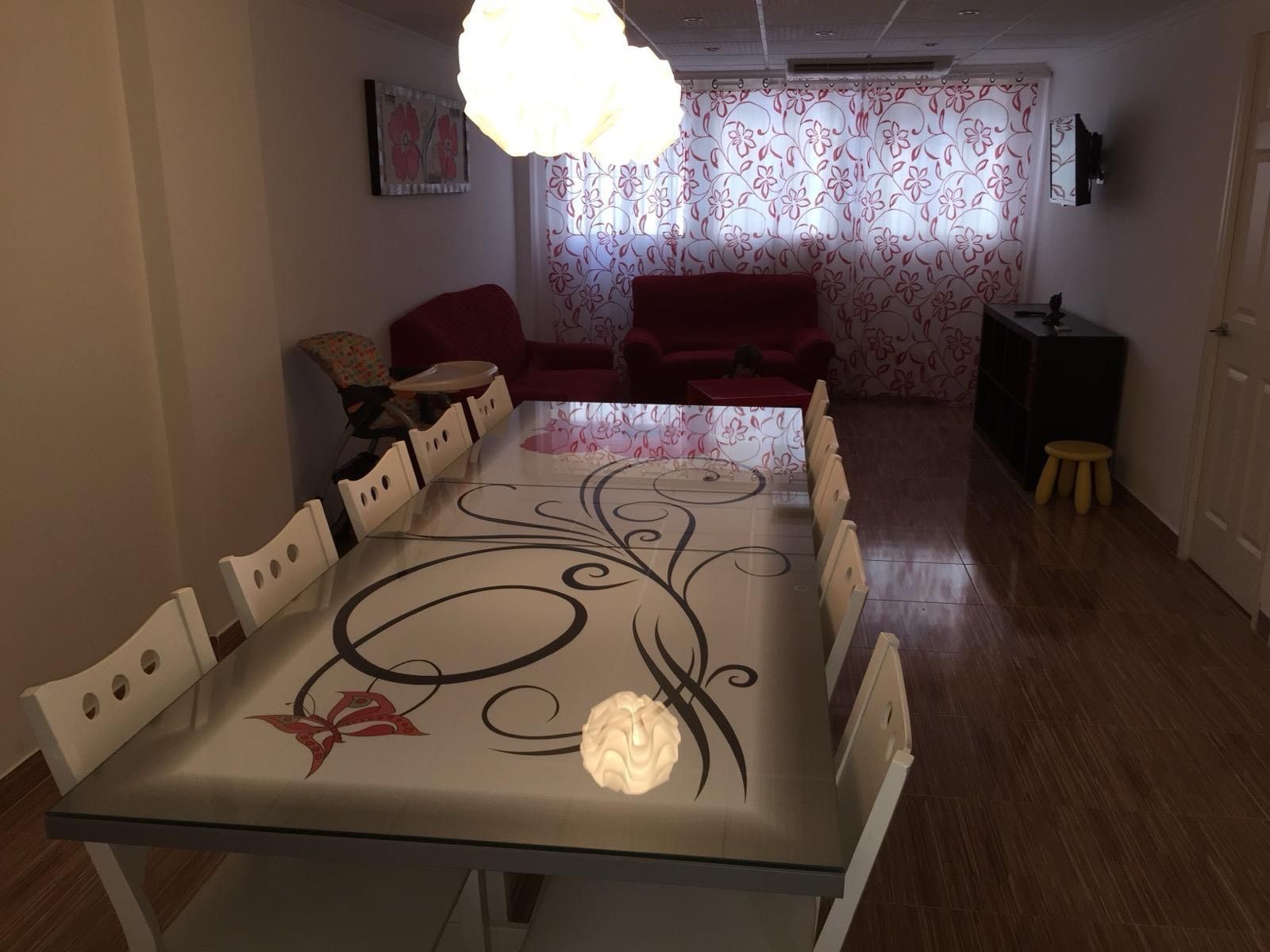 Dining room of Flat to rent in Torrevieja  with Air Conditioner, Heating and Terrace