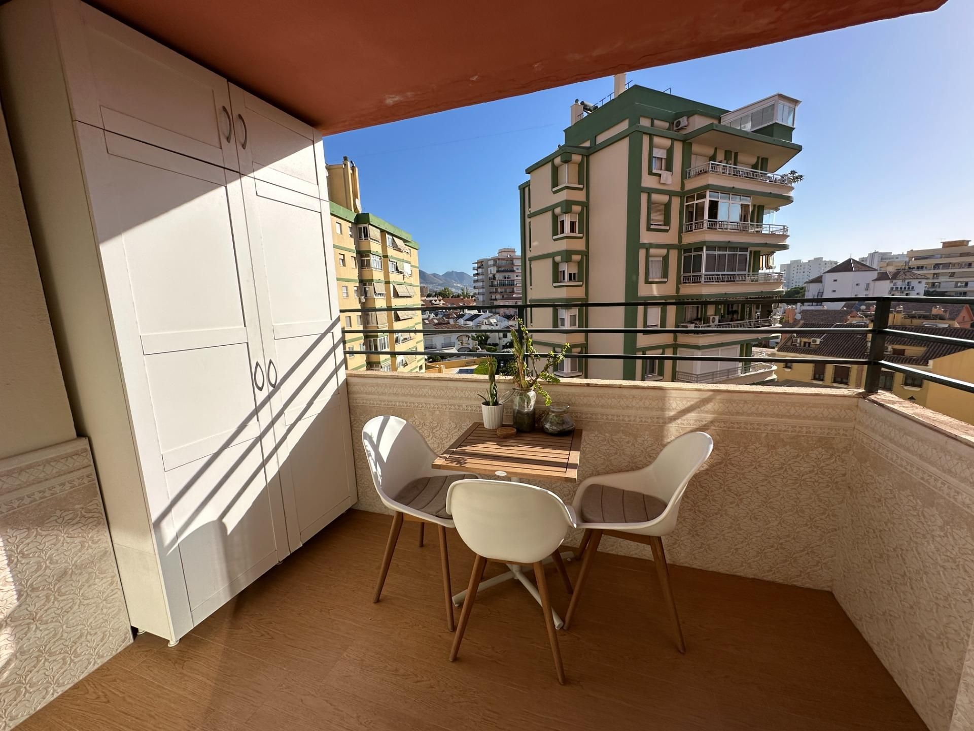 Balcony of Flat to rent in Fuengirola  with Private garden, Terrace and Community pool