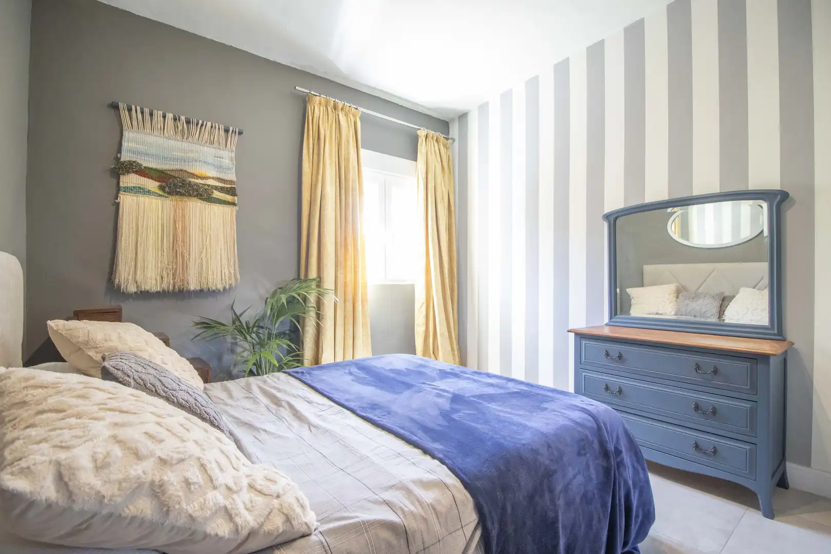 Bedroom of Houses for rent in Tacoronte  with Air Conditioner, Private garden and Terrace