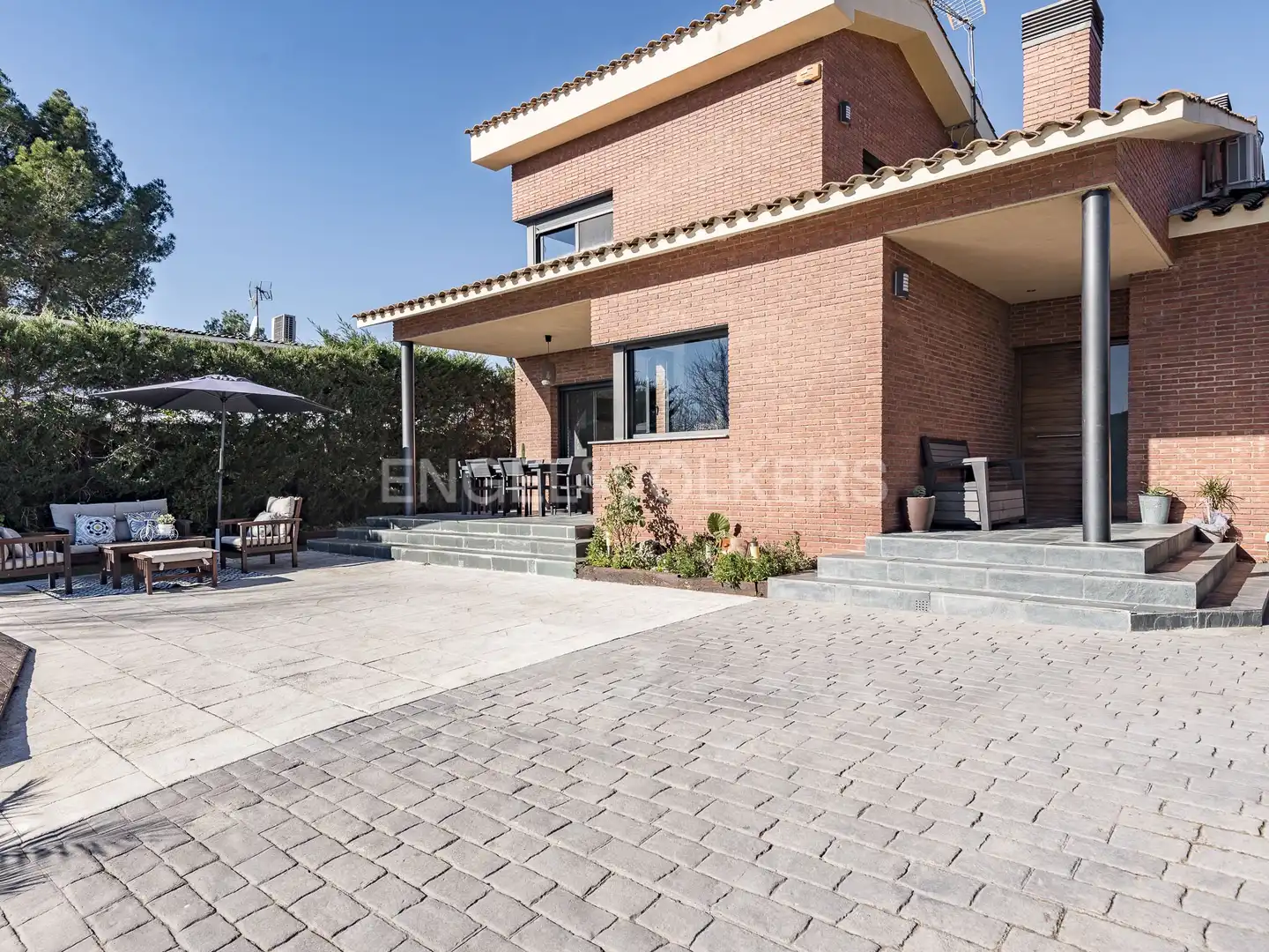 Vista exterior de Casa o chalet de alquiler en Vacarisses con Aire acondicionado, Calefacción y Jardín privado