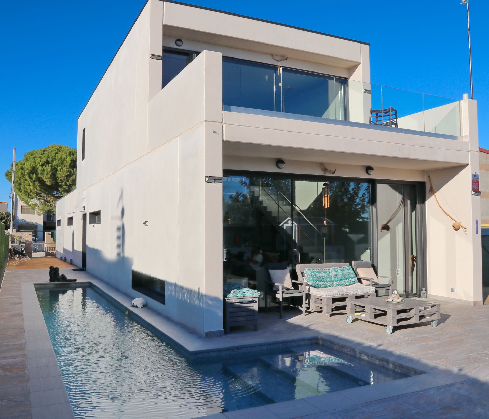 Exterior view of House or chalet for sale in L'Armentera  with Air Conditioner, Heating and Private garden