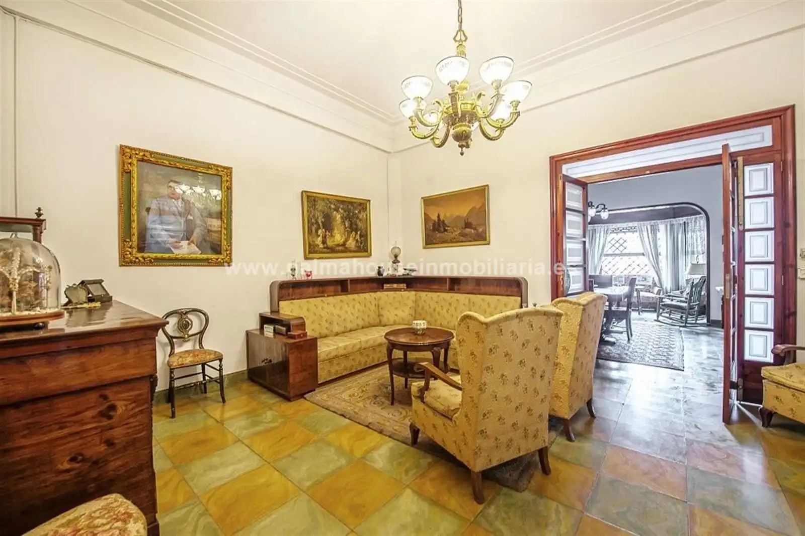 Sala de estar de Casa o chalet en venta en  Palma de Mallorca con Terraza, Trastero y TV