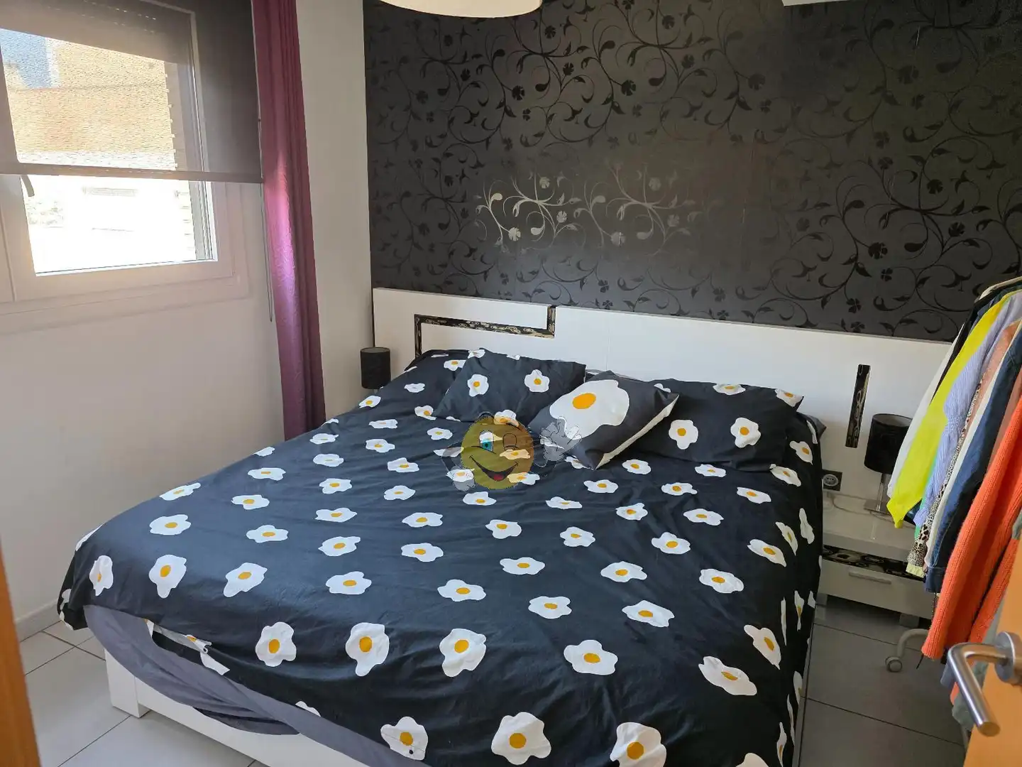 Schlafzimmer von Wohnung zum Verkauf in Calafell mit Klimaanlage, Heizung und Privatgarten
