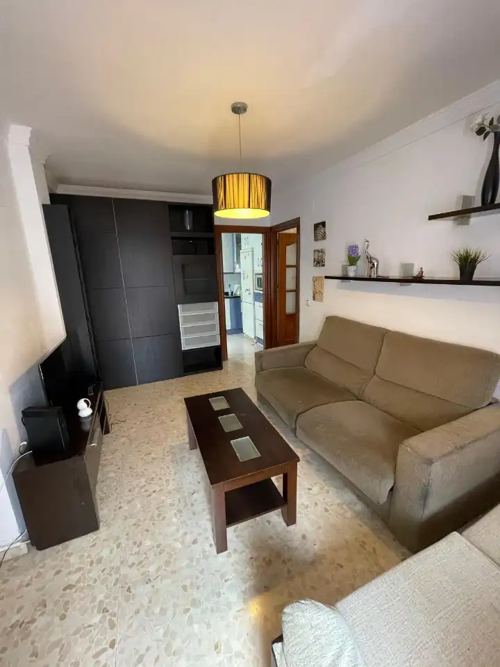 Wohnzimmer von Dachboden zum Verkauf in Vélez-Málaga mit Klimaanlage, Heizung und Terrasse