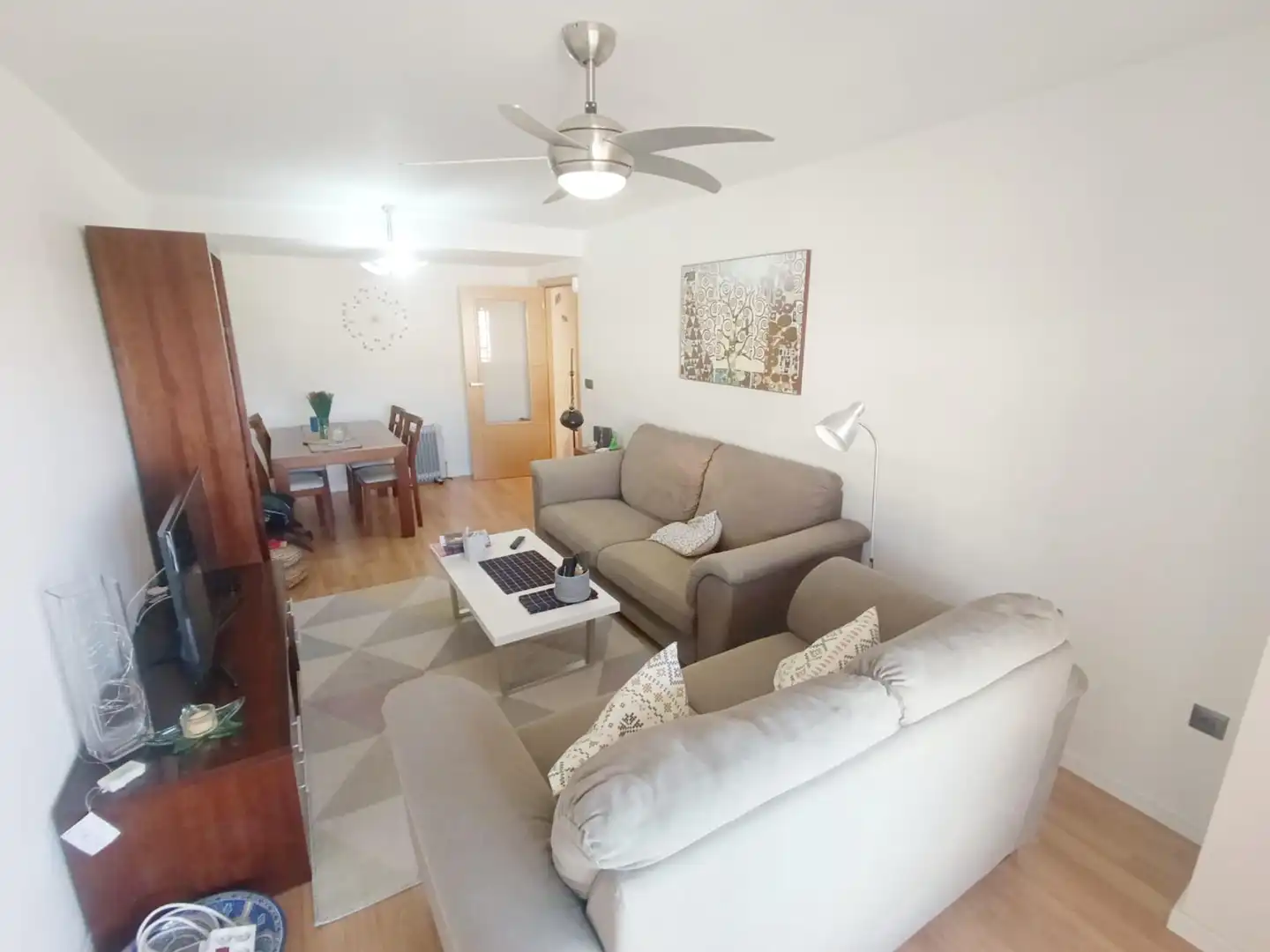 Living room of Flat for sale in Málaga  with Private garden, Terrace and Storage room