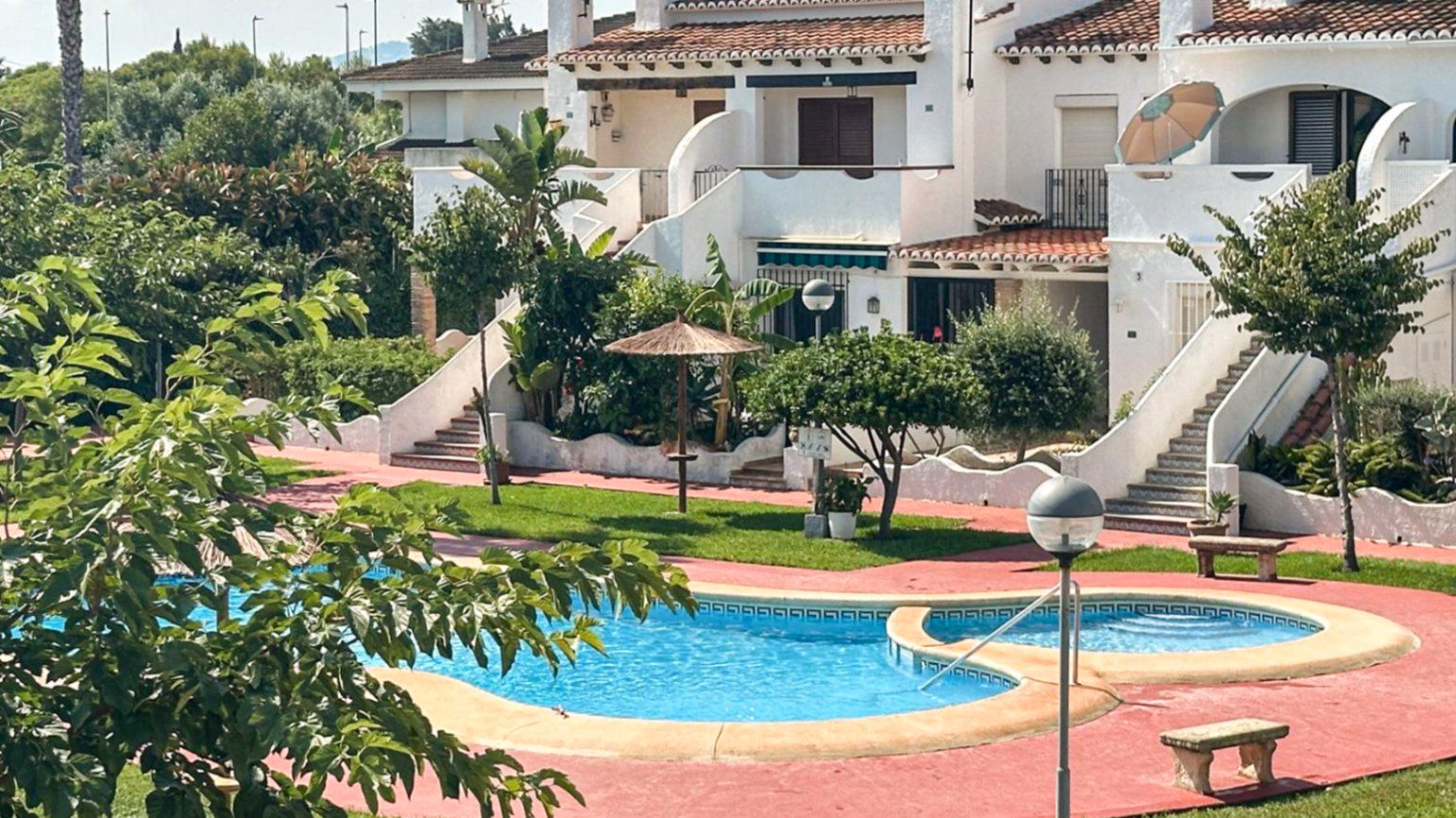 Exterior view of Apartment for sale in Dénia  with Air Conditioner, Heating and Private garden