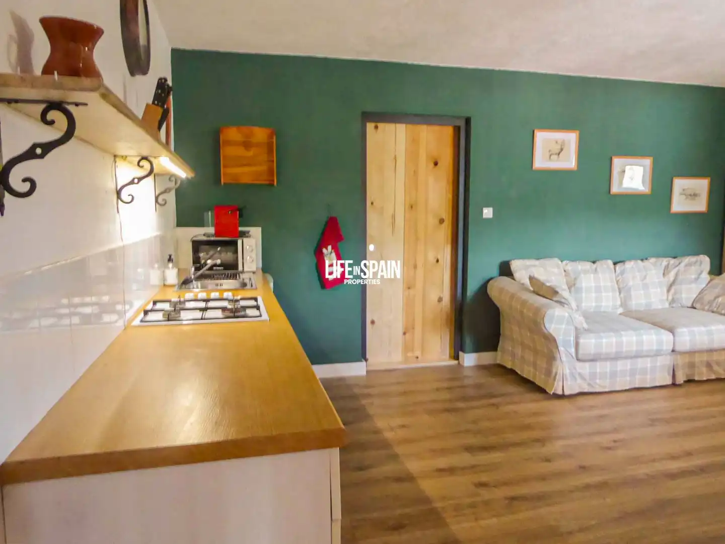 Schlafzimmer von Country house zum Verkauf in Rasquera mit Klimaanlage, Privatgarten und Terrasse