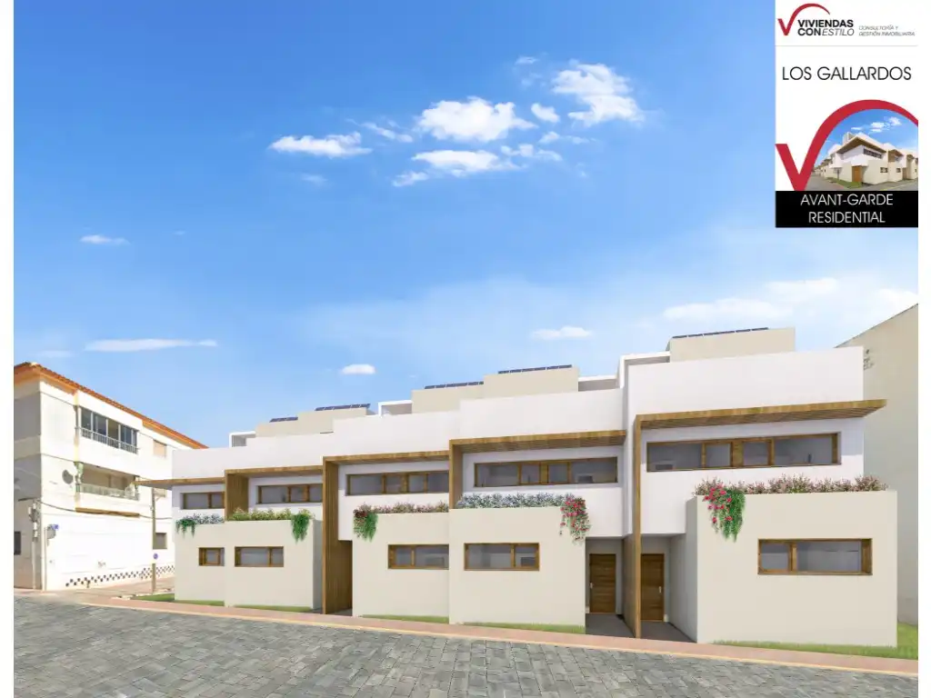 Vista exterior de Dúplex en venta en Los Gallardos con Jardín privado y Terraza