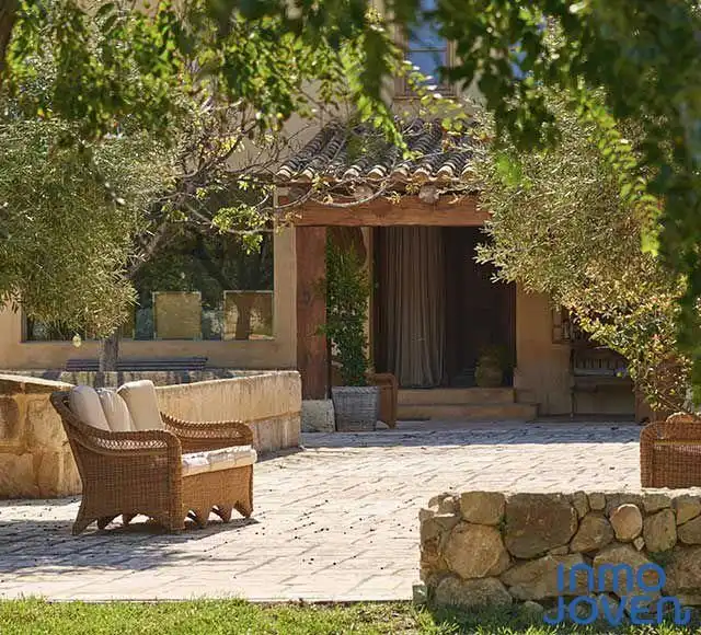 Terraza de Casa o chalet en venta en Mutxamel con Jardín privado, Terraza y Piscina