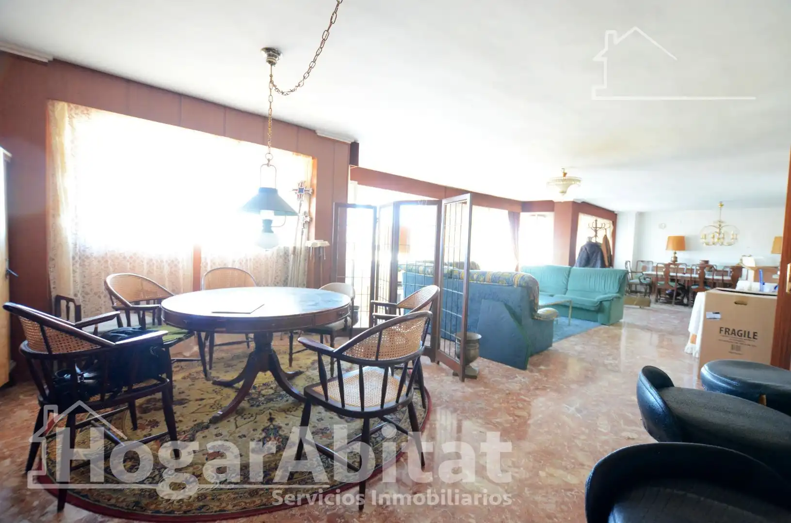 Sala de estar de Piso en venta en Gandia con Terraza, Trastero y Amueblado
