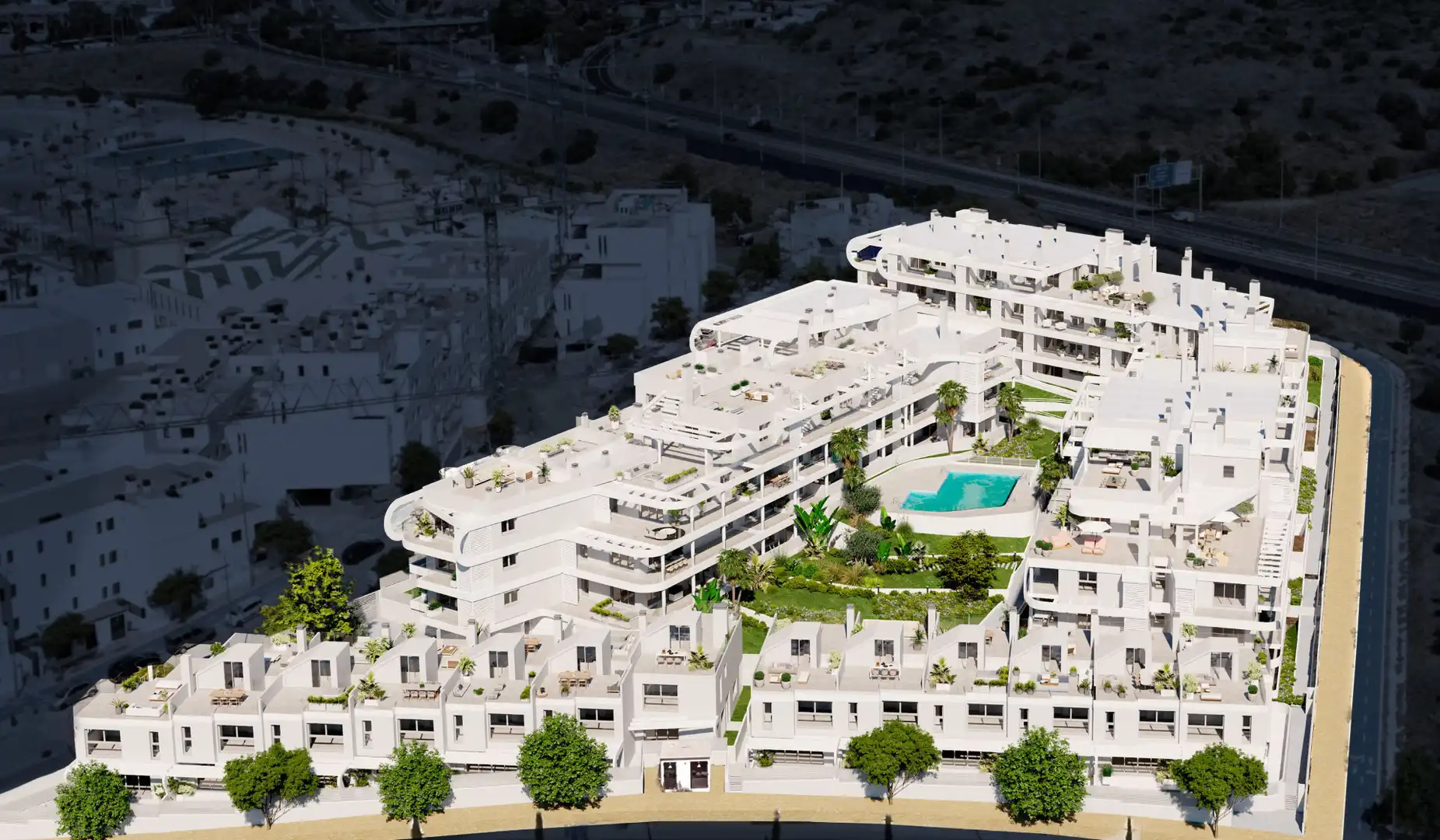Penthouse mit Pool zum Verkauf in Estepona Pueblo, imagen 12