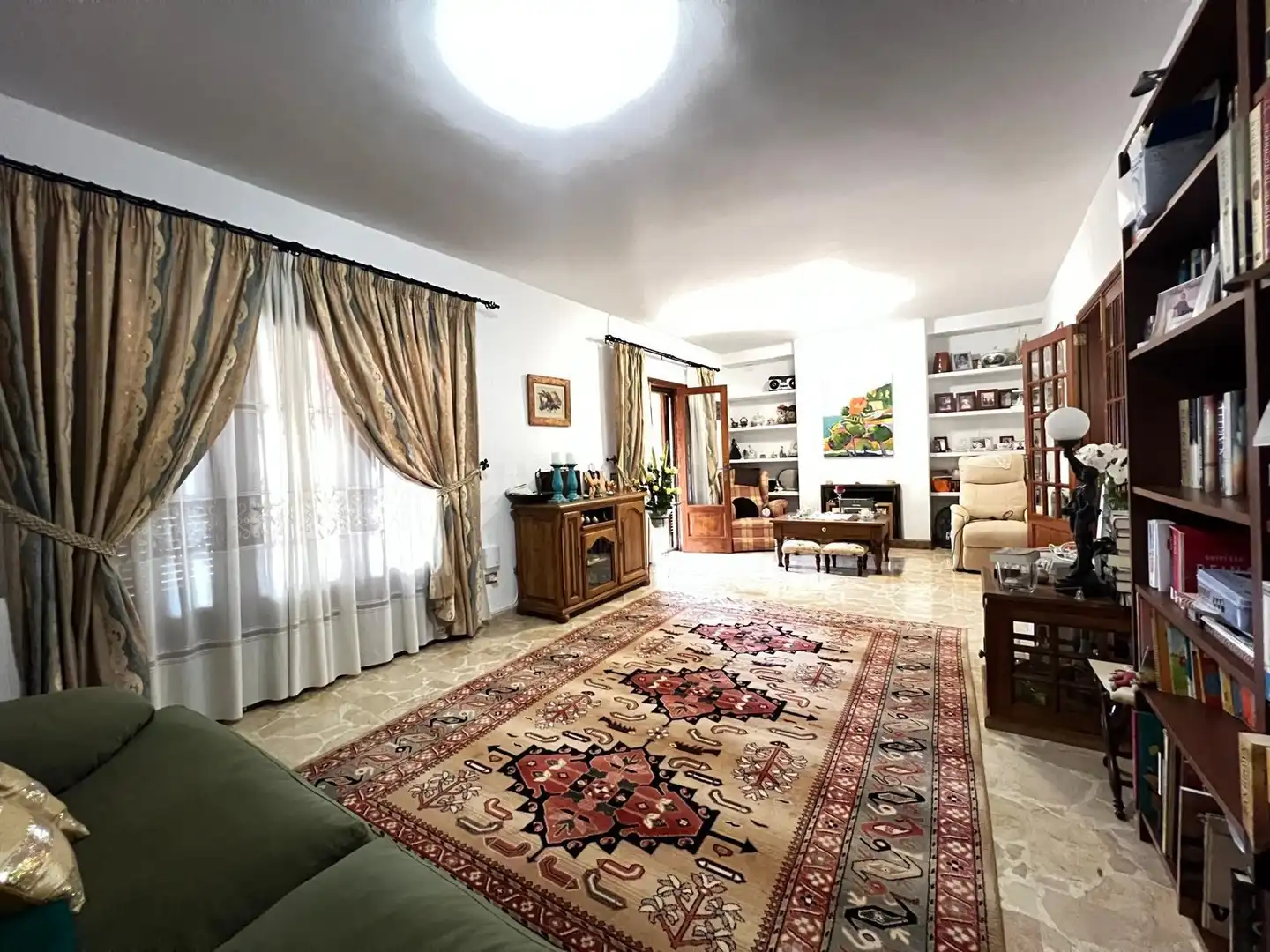 Sala de estar de Finca rústica en venta en Inca con Aire acondicionado y Jardín privado