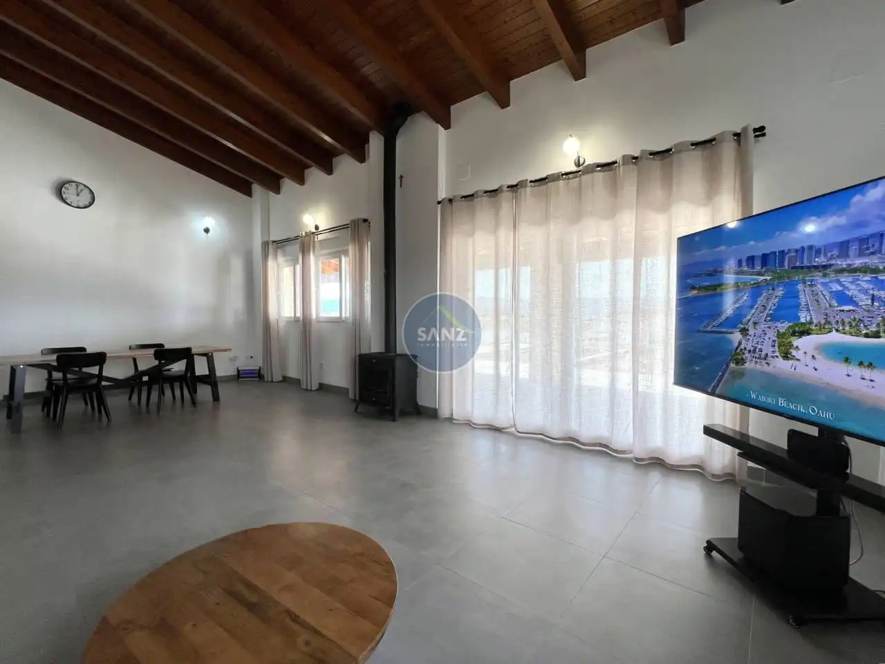 Sala de estar de Casa o chalet en venta en L'Énova con Aire acondicionado, Jardín privado y Terraza