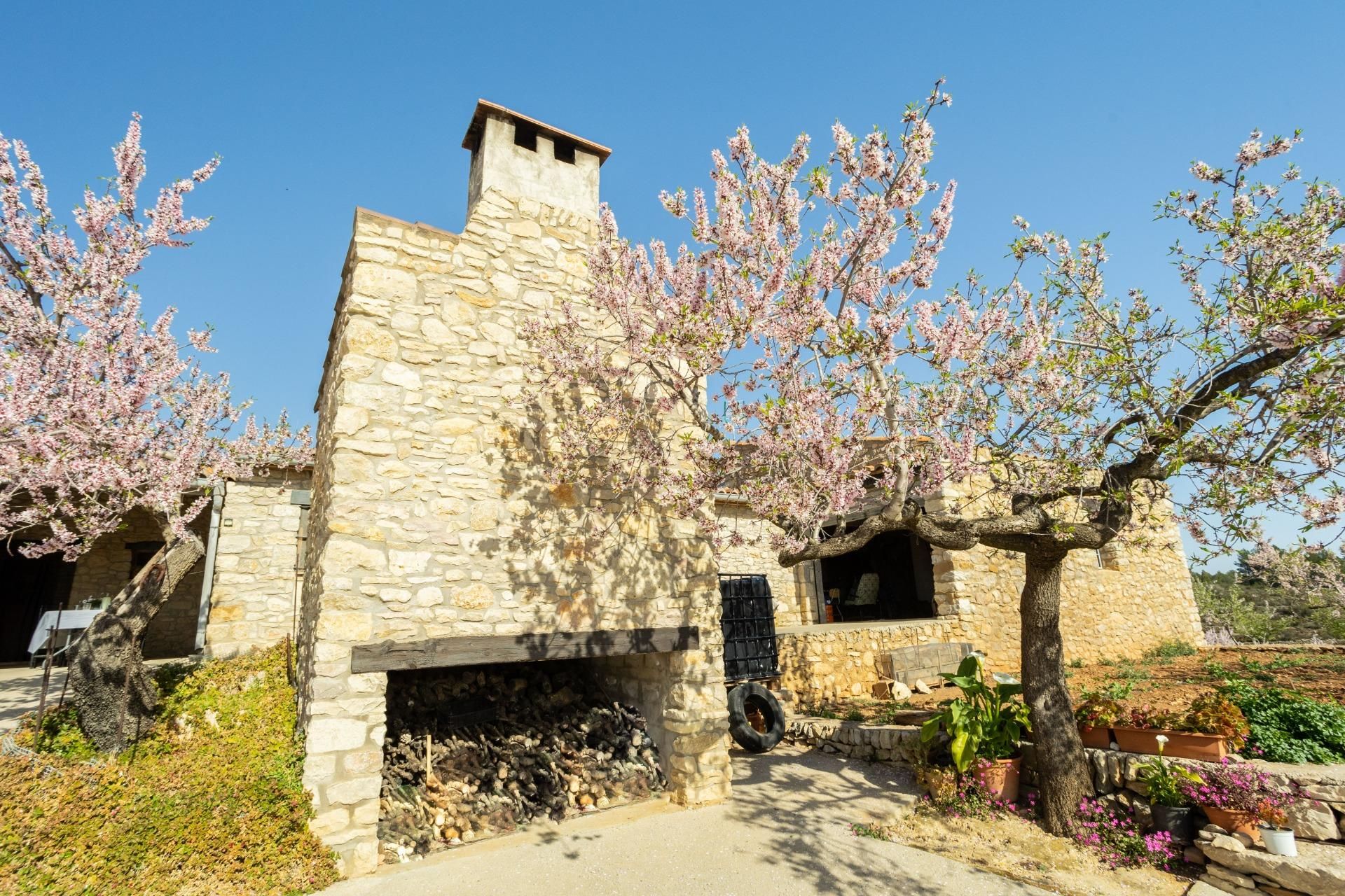 Exterior view of Country house for sale in Les Coves de Vinromà  with Heating, Terrace and Storage room
