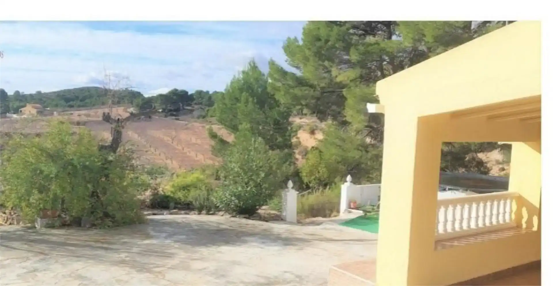 Vista exterior de Finca rústica en venta en Villena con Piscina y Balcón