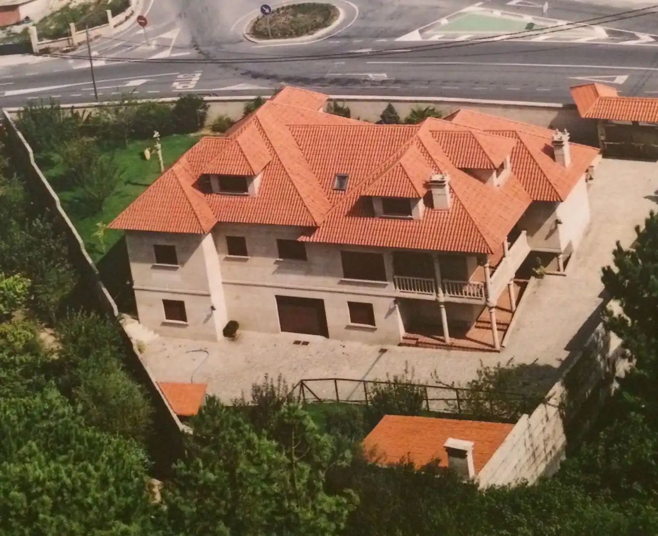 Exterior view of Houses for sale in Meaño  with Private garden, Terrace and Furnished
