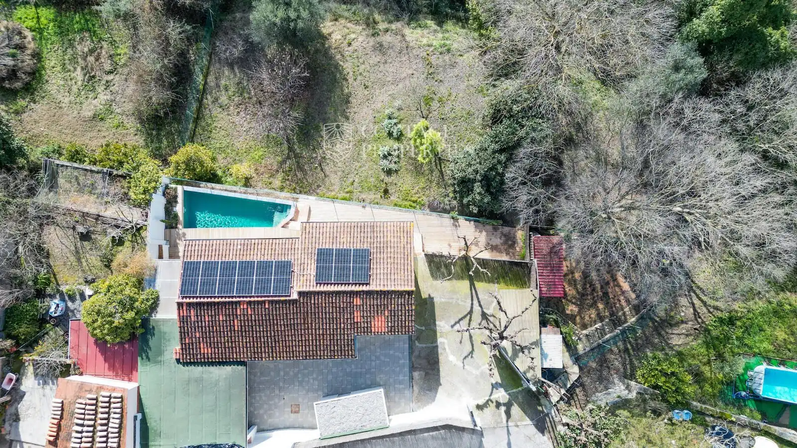 Exterior view of Houses for sale in Banyoles  with Air Conditioner, Swimming Pool and Alarm