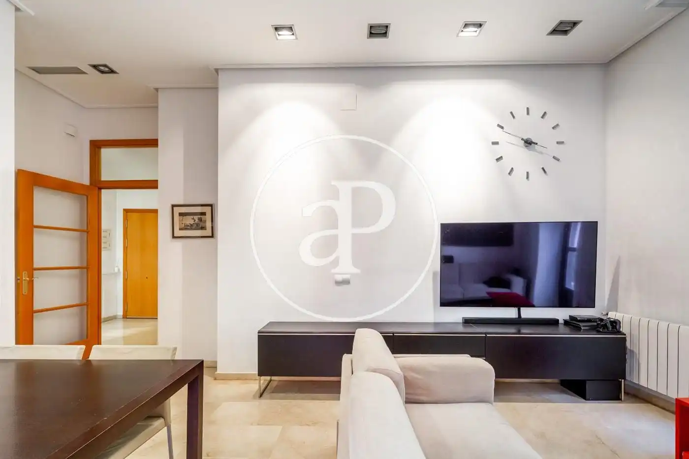 Sala de estar de Piso en venta en Valencia con Aire acondicionado, Calefacción y Balcón