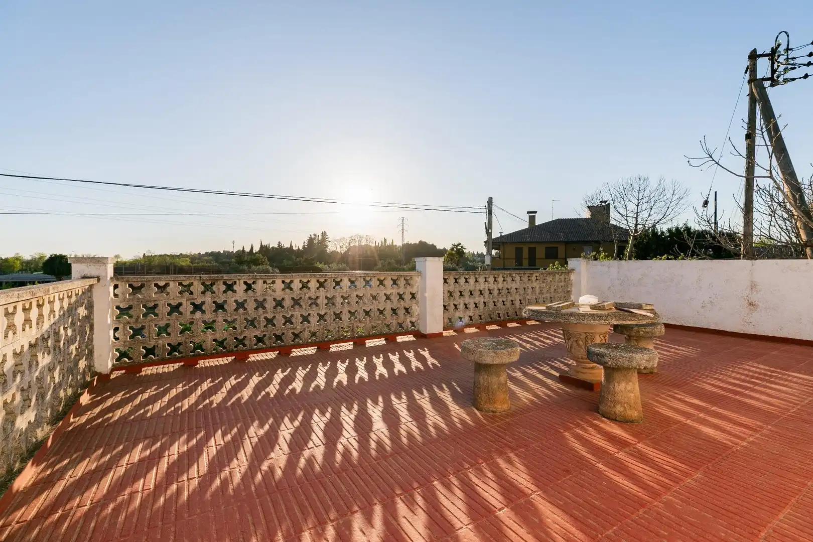 Terraza de Finca rústica en venta en Huesca con Calefacción, Jardín privado y Terraza