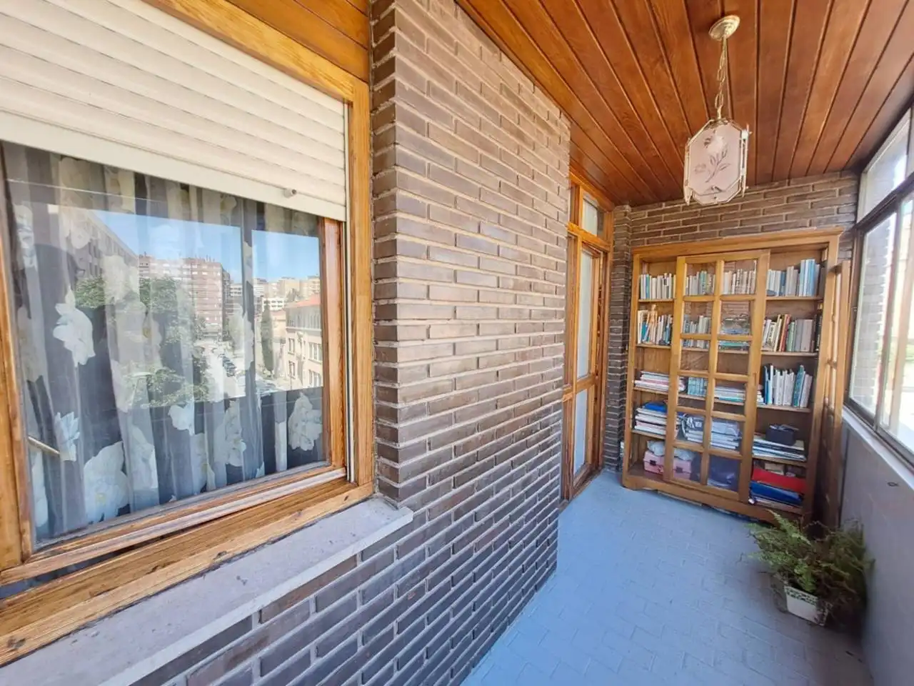 Balcony of Flat for sale in Burgos  with Heating, Terrace and Alarm