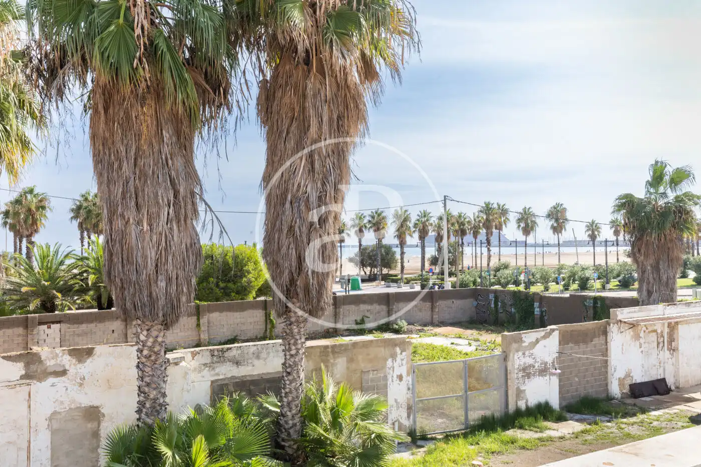 Jardí de Àtic de lloguer en Valencia amb Aire condicionat, Calefacció i Terrassa