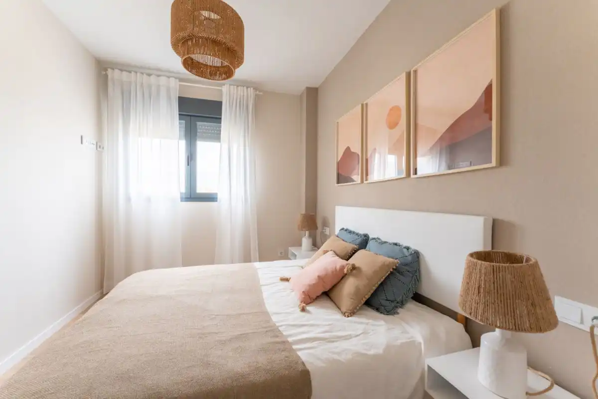 Bedroom of Flat for sale in Mijas  with Air Conditioner, Heating and Terrace